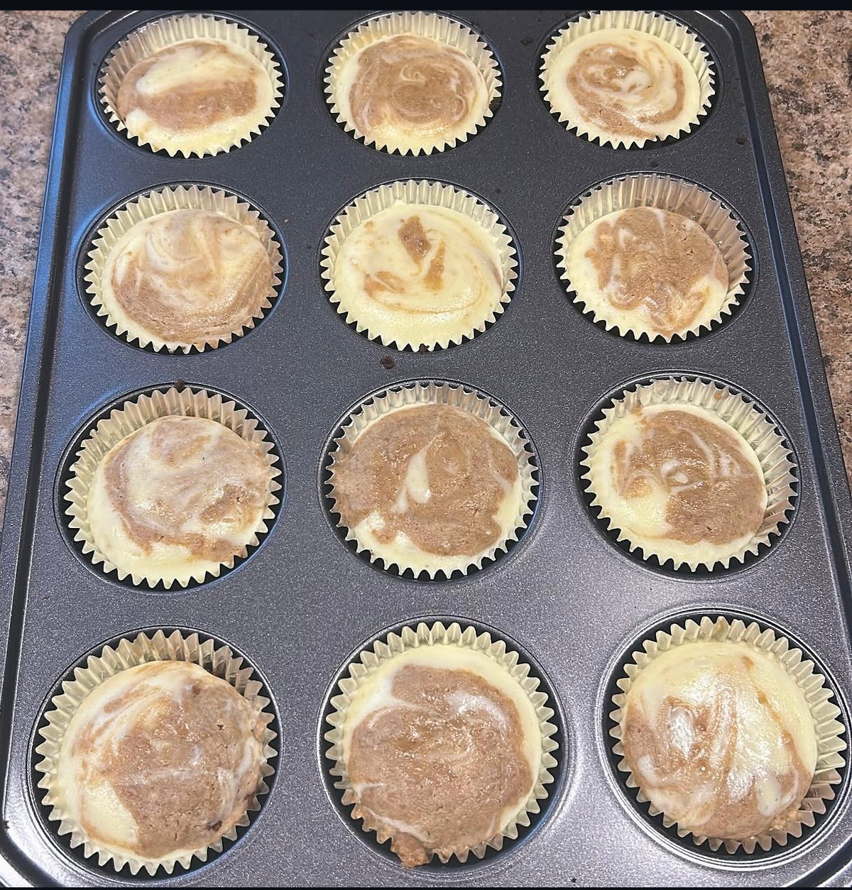 Cookie Crusted Mini Cheesecake